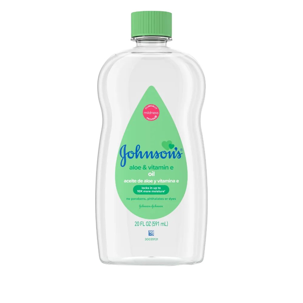 Johnsons Aloe Vera & Vitamin E Creamy Oil 8oz