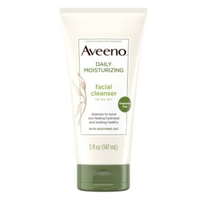 Aveeno daily moisurizing facial cleanser 5fl.oz