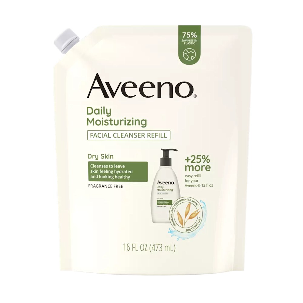 Aveeno daily moisturizing facial cleanser for dry skin 5oz