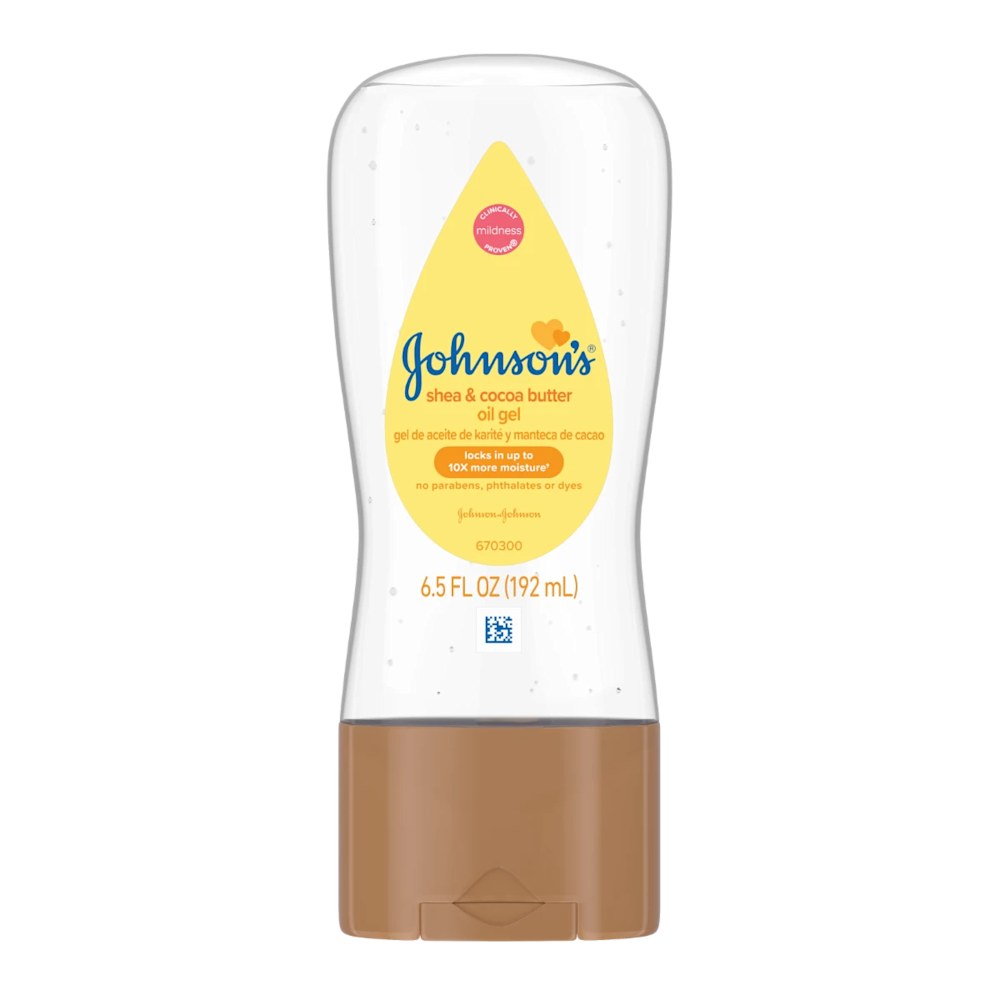 Johnson’s Baby oil gel Shea & Cocoa Butter 6.5oz Save $ 10.00