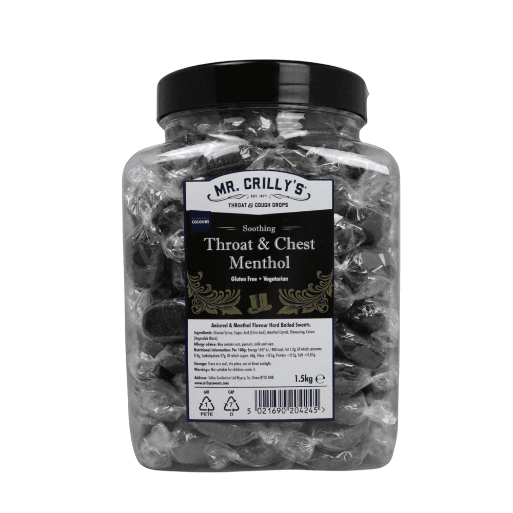 Mr. Crilly’s Throat & Chest menthol