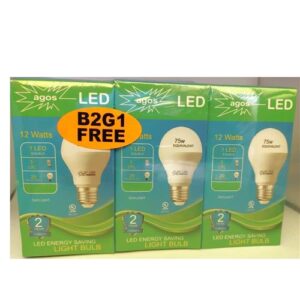 Agos bulb 12w B2G1 Free
