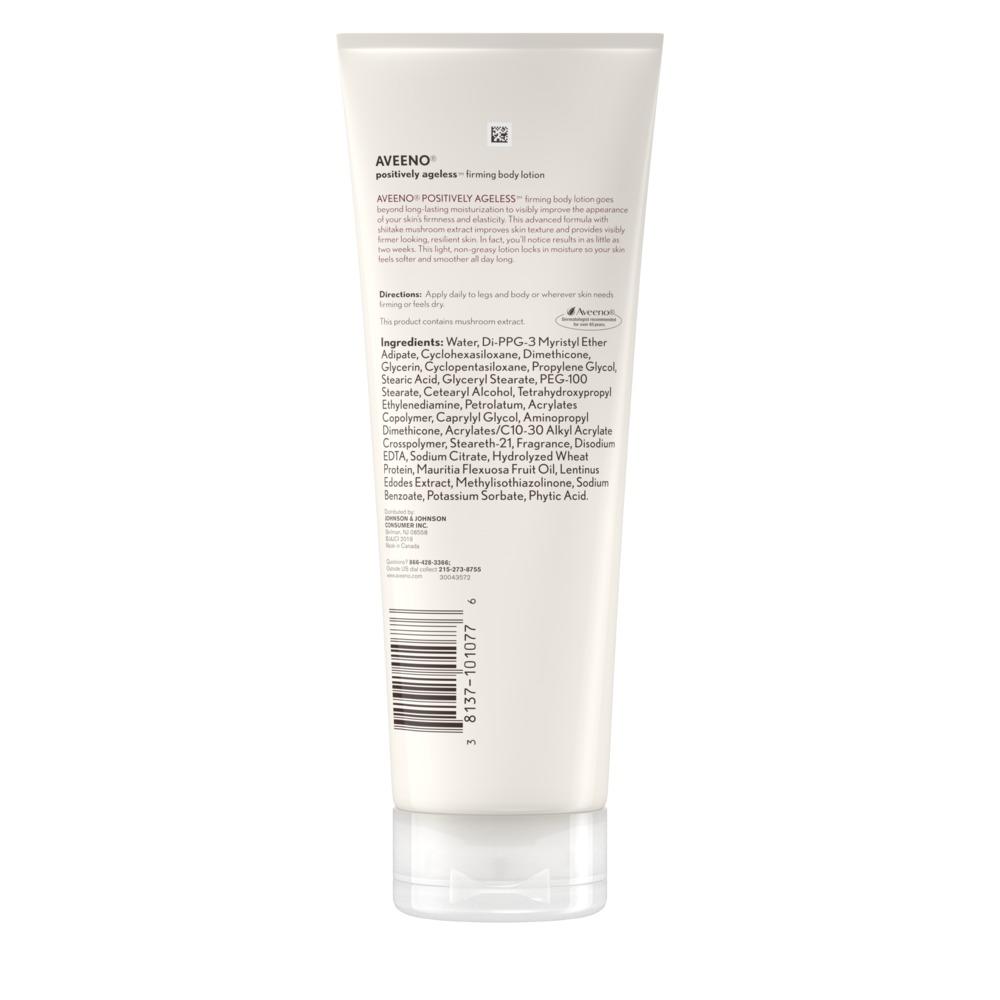 Aveeno Positively Ageless Firming Body Lotion 8oz