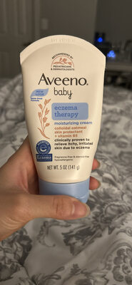 Aveeno Baby Eczema Therapy Moisturizing Cream 5 Fl oz