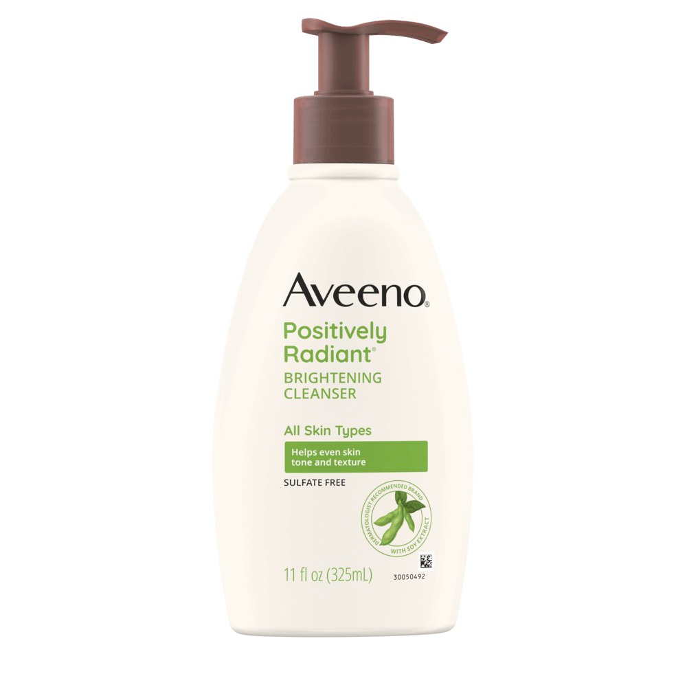 Aveeno Positively Radiant Brightening Cleanser 11oz