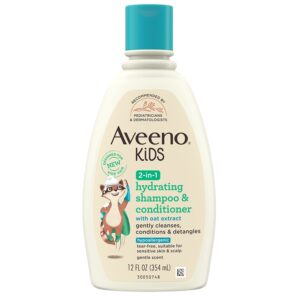Aveeno Kids 2-IN-1 Hydrating Shampoo & Conditioner 12fl. Oz