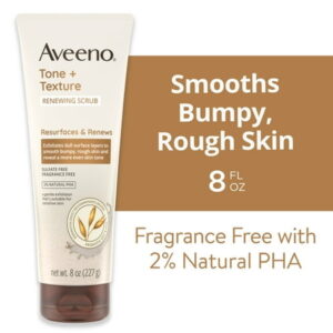 Aveeno Tone+Texture Renewing Body Scrub 8oz