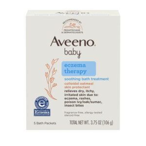 Aveeno Baby Eczema Therapy Soothing Bath Treatment 5’s