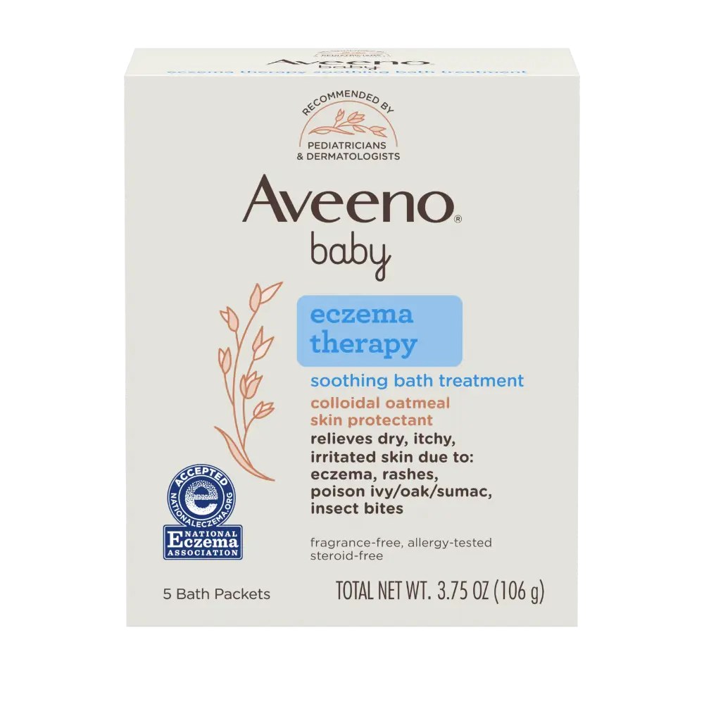 Aveeno Baby Eczema Therapy Soothing Bath Treatment 5’s