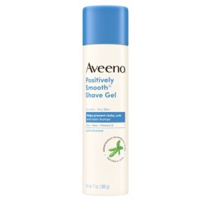 Aveeno Positively Smooth Shave Gel 7oz