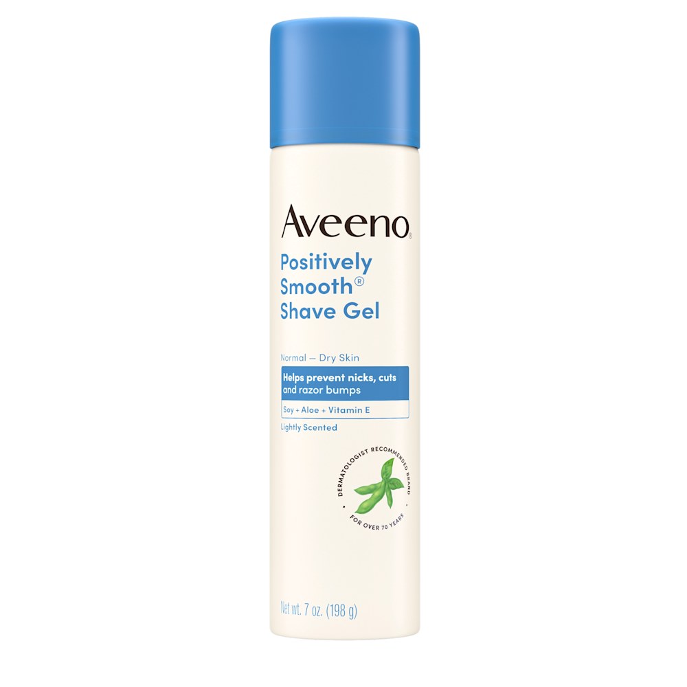 Aveeno Positively Smooth Shave Gel 7oz