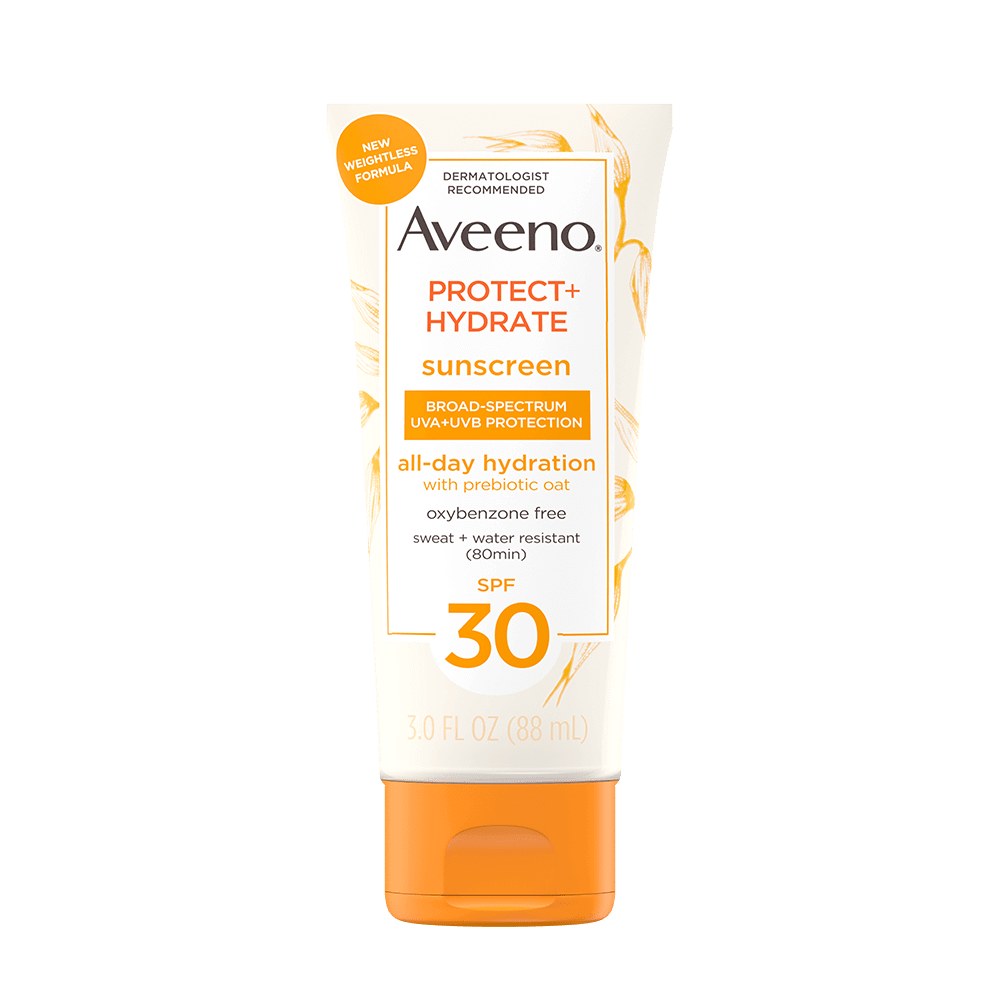 Aveeno Active Naturals Sunscreen Lotion Protect & Hydrate SPF30 3 oz