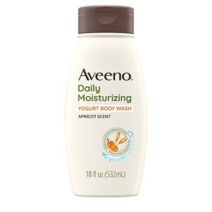 Aveeno Active Naturals Daily Moisturizing Body Yogurt B/Wash Apricot & Honey