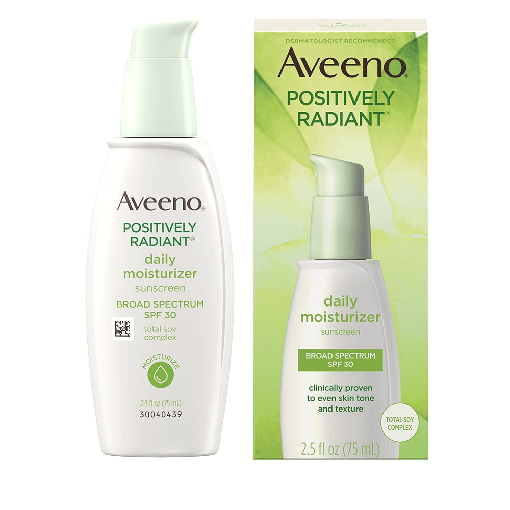Aveeno Positively Radiant Sheer Daily Moisturizer SPF30 2.5oz