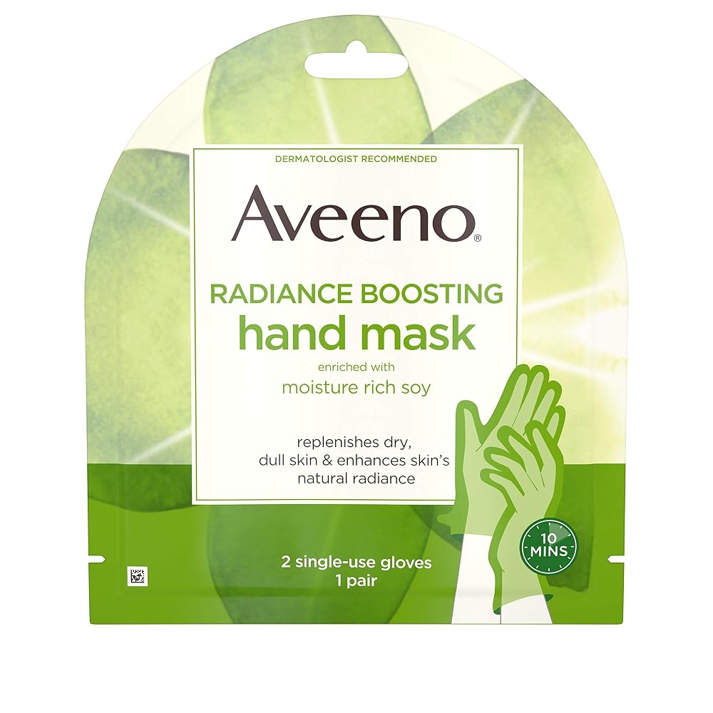 Aveeno Radiance Boosting Hand Mask (One Pair)