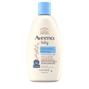 Aveeno Baby Cleansing Therapy Moisturizing Wash 8fl oz