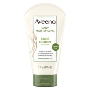Aveeno Daily Moisturizing Facila Cleanser Dry Skin f/f 5oz