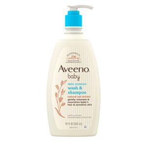 Aveeno Baby Wash & Shampoo 8FL OZ SAVE $8.00