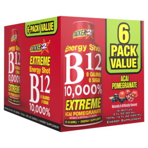 B12 Energy Shot Acai Pomegranate 60ml