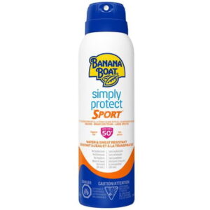 Banana Boat Simply Protect Sport Clear Sunscreen Spray SPF 50+ 6oz