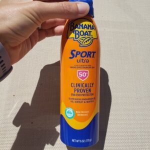 Banana Boat Ultra Sport Clear Performance Spray SPF 50 6oz