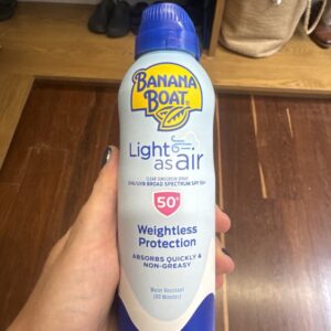 Banana Boat Light As Air Sunscreen Spray SPF 50+ 6oz