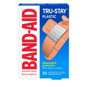 Band Aid Brand Plastic Assorted 30CT