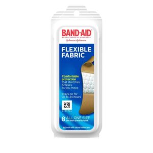 Band Aid Brand Flex Fabric Travel Pk 8CT