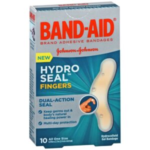 Band Aid Hydro Seal Fingers AOS 10’s