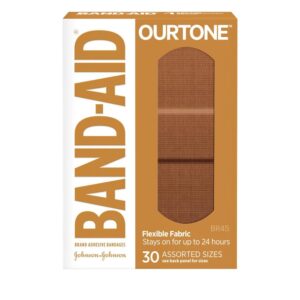 Band Aid Ourtone Light Shade BR45 Assorted 30’s