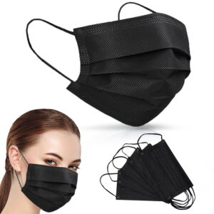 Black Disposable Face Mask