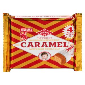 Caramel Wafer Biscuits