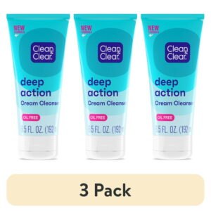 Clean & Clear Deep Action Cream Cleanser 1oz