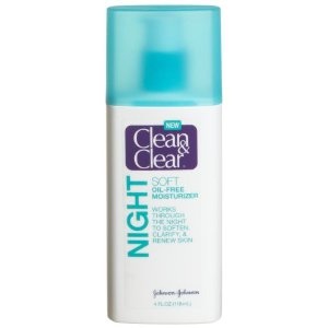Clean & Clear Night Soft Oil-Free Moisturizer 4FL OZ