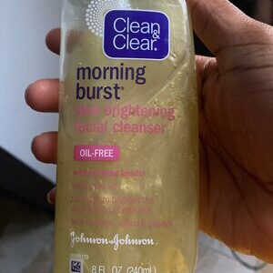 Clean & Clear Morning Burst Skin Brightening Facial Cleanser 8oz