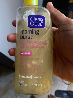 Clean & Clear Morning Burst Skin Brightening Facial Cleanser 8oz