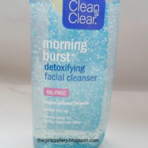 Clean & Clear Morning Burst Detoxifying Facial Cleanser 8oz