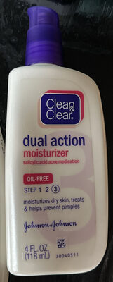 Clean & Clear Dual Action Moisturizer 4oz