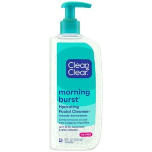 Clean & Clear Morning Burst Hydrating Facial Cleanser 8oz