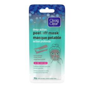 Clean & Clear Deep Action Charcoal Peel Off Mask 0.35oz 12’s