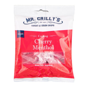 Mr. Crilly’s Throat Cough Drops Cherry Menthol