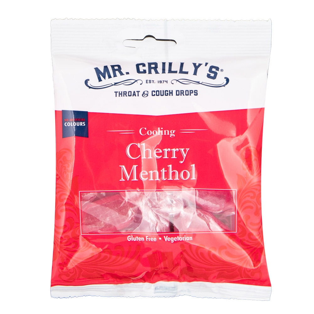 Mr. Crilly’s Throat Cough Drops Cherry Menthol