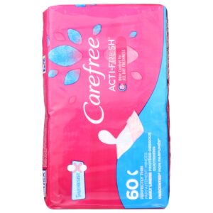 Carefree Acti-Fresh Unscented Thins 60’s