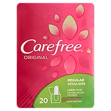 Carefree Original Fresh Scent Regular 20’s