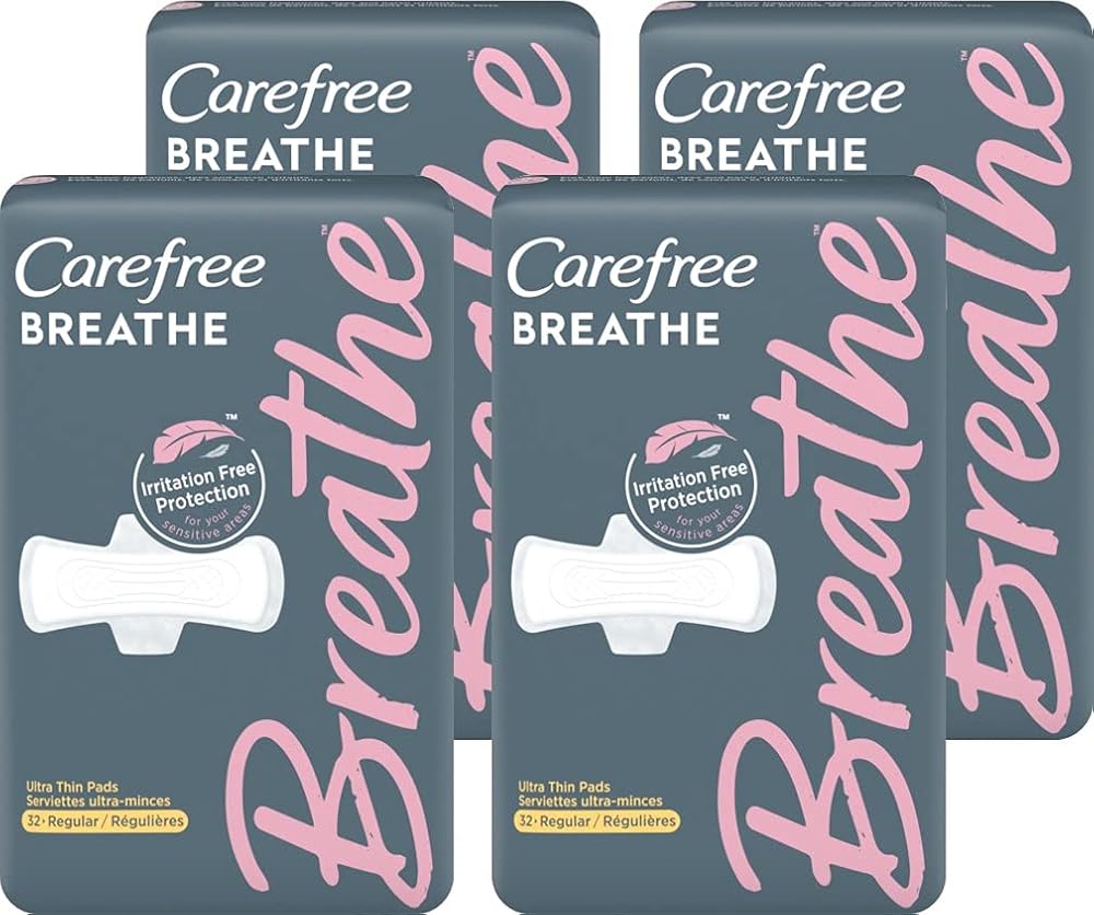 Carefree Breathe Ultra Thin Regular Pads 32’s