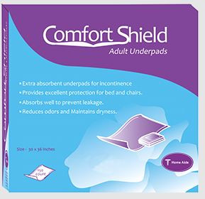 Comfort Shield Adult Underpads 10’s