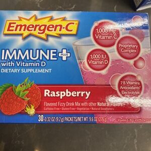 Emergen-C Immune Plus Raspberry 30’s
