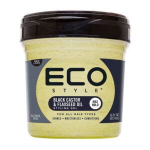 Hi-Style Black Hair Gel 4OZ