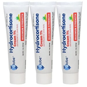 Globe Hydrocortisone Cream Maximum Strength 1oz