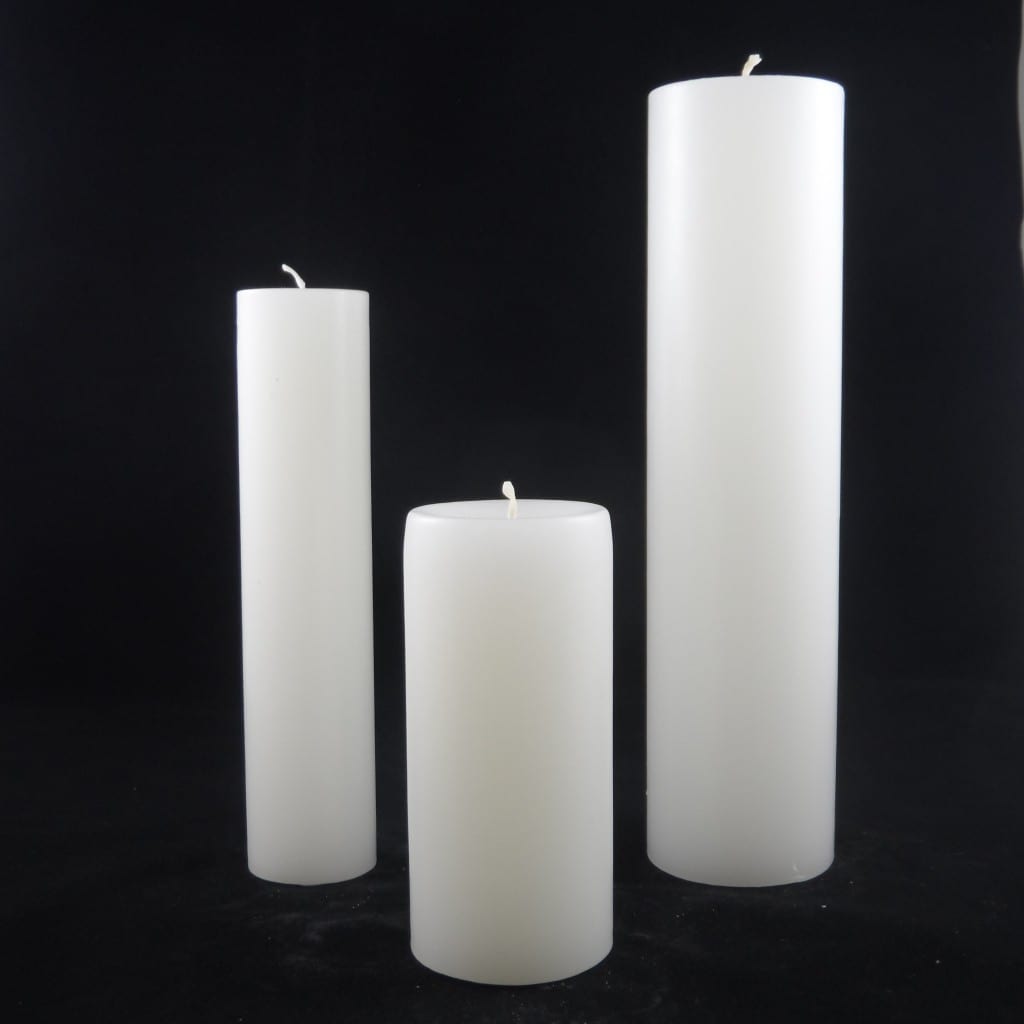 Golden Peacock Household Candles 4pk
